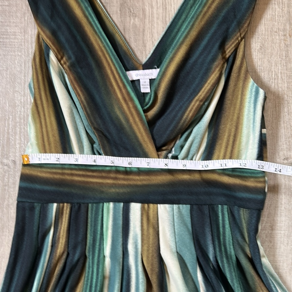 Dressbarn V-Neck Dress Sz 4 - Picture 4 of 6